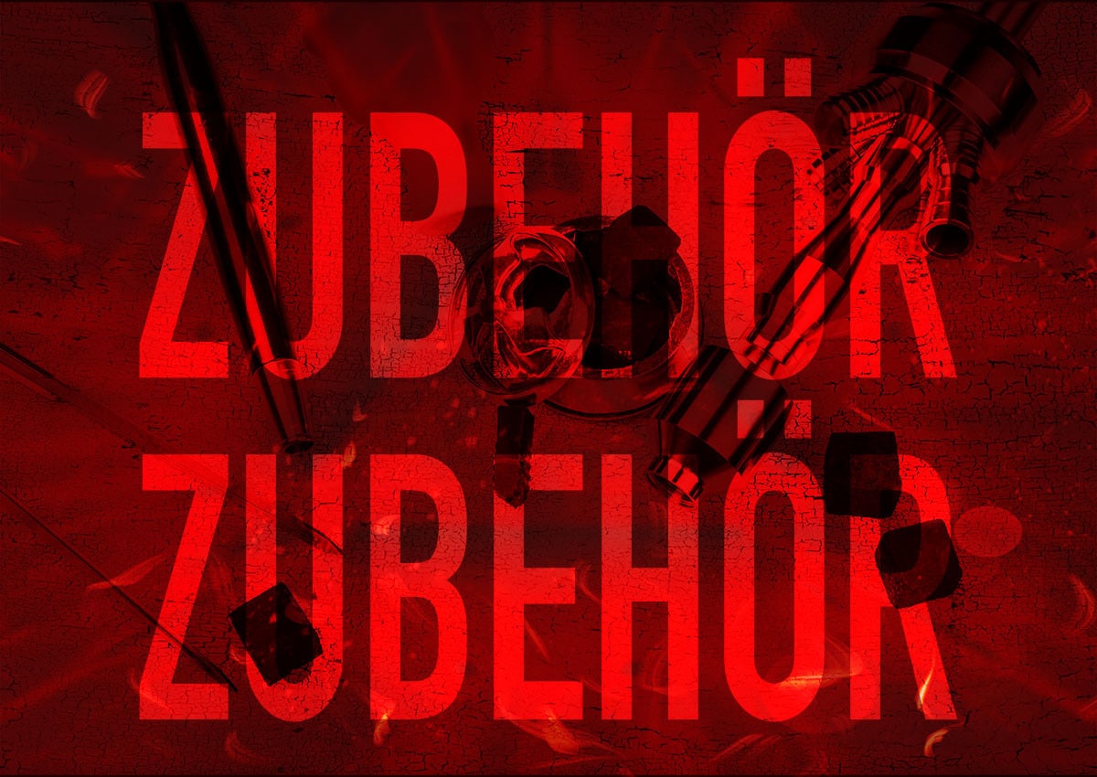 Zubehör vom Aladin Shisha Shop