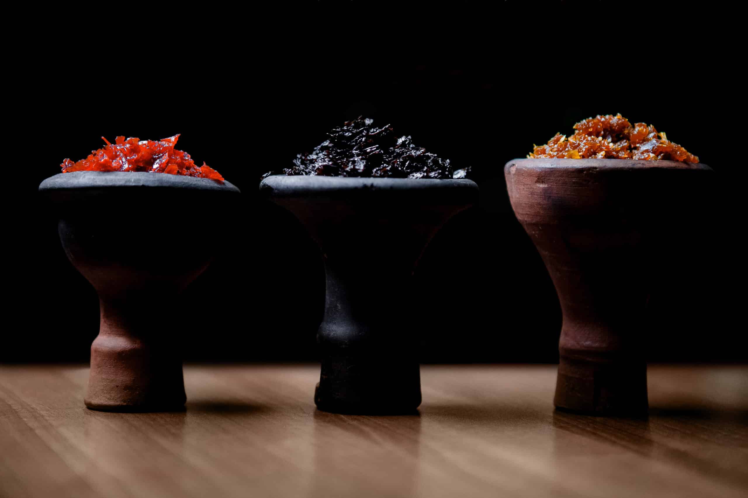 Clay bowl for hookah tobacco
