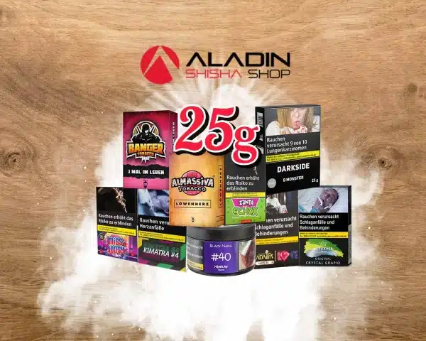 25g shisha tabak warum die kleine verpackung grosse vorteile bietet