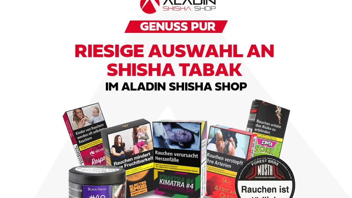 shisha tabak im aladin shisha shop