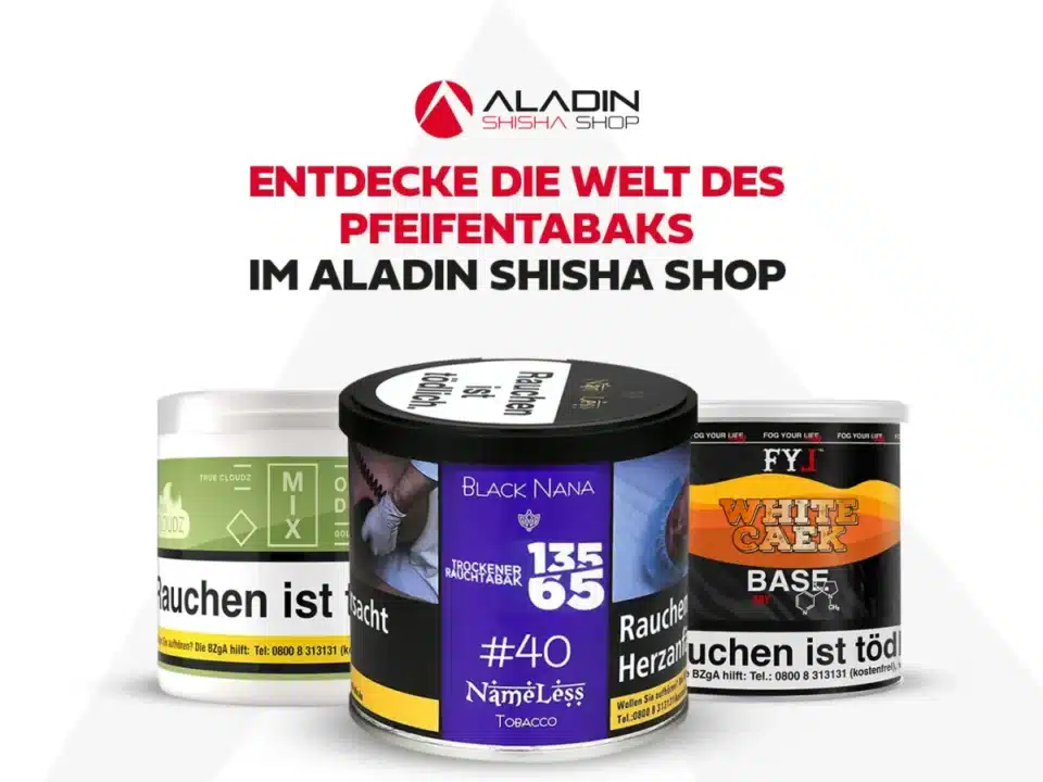 entdecke die welt des pfeifentabaks im aladin shisha shop