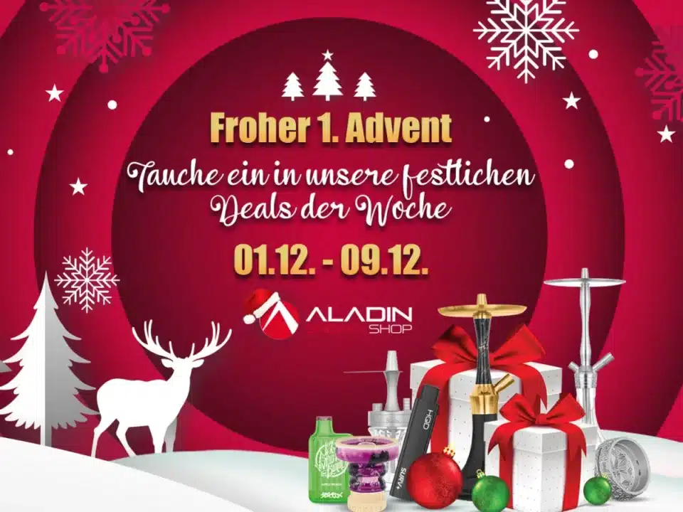 magische adventsdeals shishas amp mehr im aladin shop entdecken