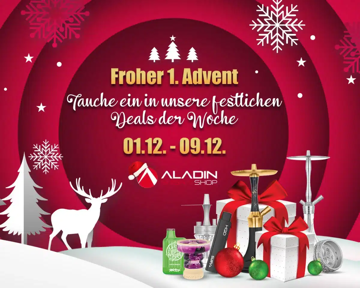 magische adventsdeals shishas amp mehr im aladin shop entdecken