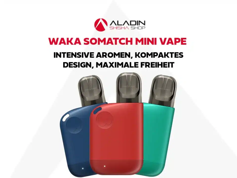 waka somatch mini vape intensive aromen, kompaktes design, maximale freiheit